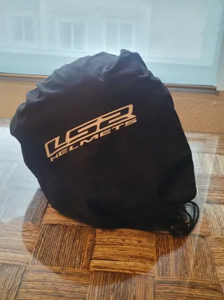 Casco Moto Integral LS2 Negro Talla XS.