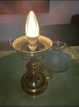 Lámpara "Vintage" de estilo Victoriano