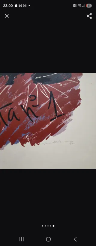 Obra Javier Puértolas Bota nº1 Firmada