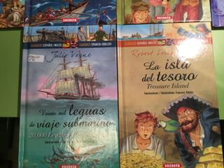 Colección Susaeta clásicos español inglés 10 libro