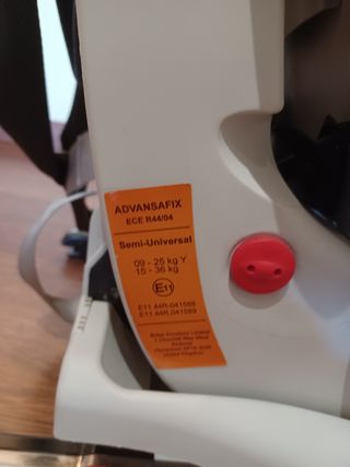 Silla de coche Britax Römer Advansafix.
