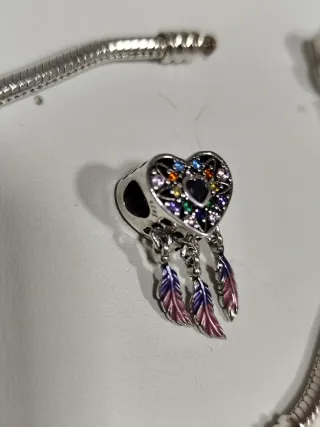 Colgante plata Atrapasueños, plata 925