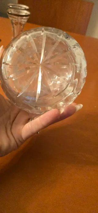 Porta Caramelle Cristallo Vintage