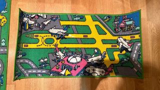 Alfombra infantil aeropuerto