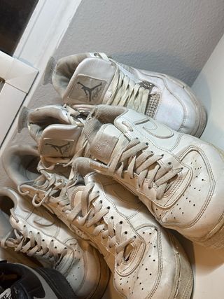 Lote 5 pares zapatillas Nike, Jordan y Zara