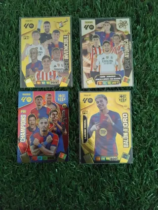 Panini Adrenalyn XL Cards lote de 4 cartas Lamine