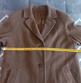 Abrigo lana y angora