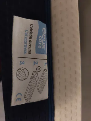 Colchón cuna Ecus Care 120*60*12