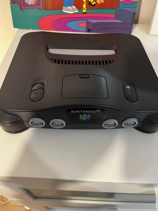 Consola Nintendo 64 con accesorios