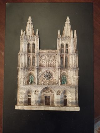 Cuadro Relieve Catedral Burgos