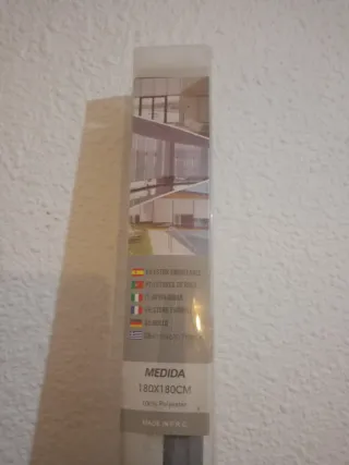 Estor Tejido Liso Mercury Beige