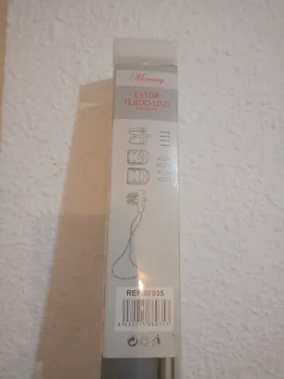 Estor Tejido Liso Mercury Beige