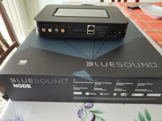 Bluesound DAC streamer NODE N130 + Cavo Wireworld