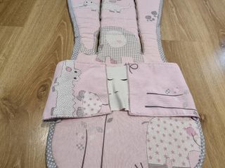 Funda universal silla bebé rosa