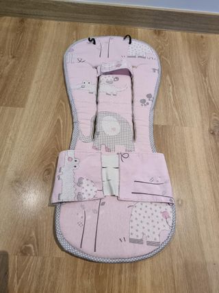 Funda universal silla bebé rosa