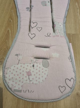 Funda universal silla bebé rosa