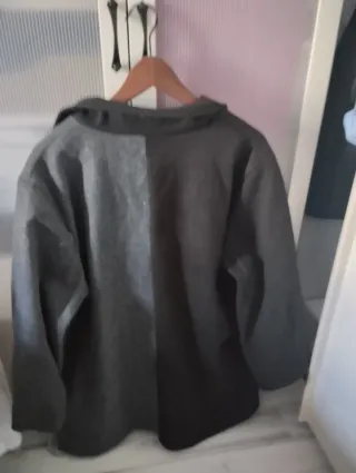 Abrigo Shein Gris Talla XXXL