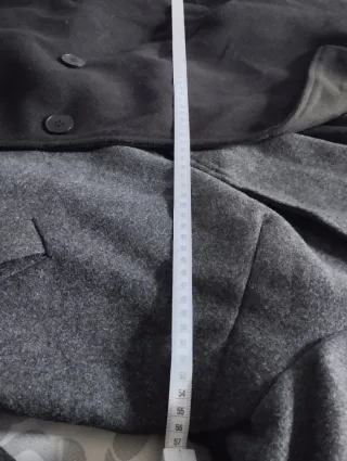 Abrigo Shein Gris Talla XXXL