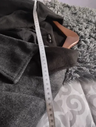 Abrigo Shein Gris Talla XXXL