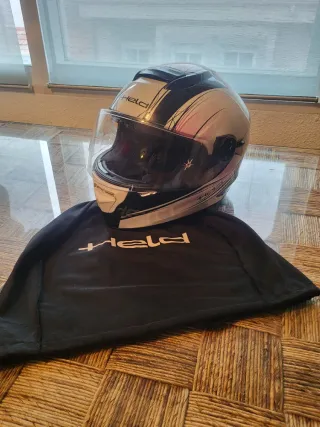 Casco integral HELD Talla XS Visera rota