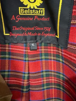 Abrigo Belstaff Waxed Cotton - Made in England