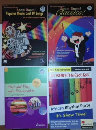 Libros para boomwhackers