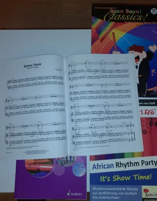 Libros para boomwhackers