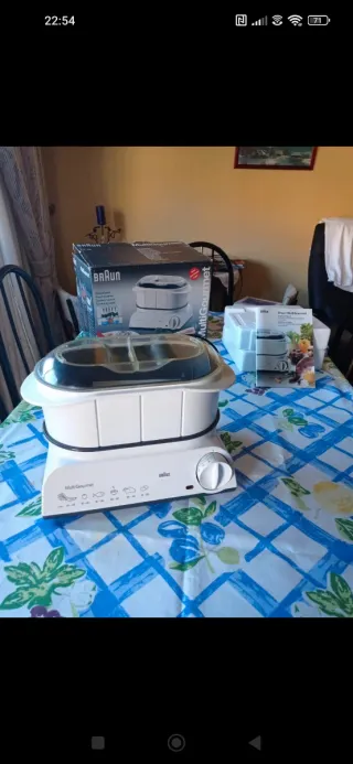Vaporera Braun MultiGourmet