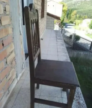 6 Sillas de Madera Marrón