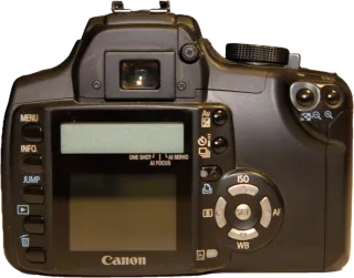 Canon EOS 350D + 2 baterías, 2 tarjetas y cargador