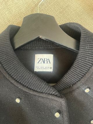 Bomber Zara con brillantes