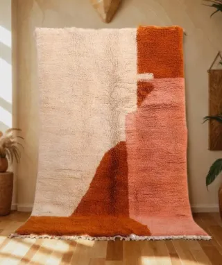 Alfombra de lana estilo bereber