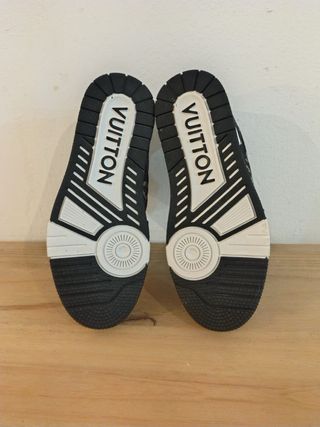 Zapatillas Louis Vuitton Trainer Marrón/Blanco