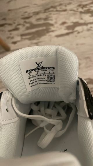 Zapatillas Louis Vuitton Trainer Marrón/Blanco