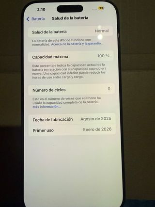 iPhone 16 Pro Max 256GB Negro Titanio