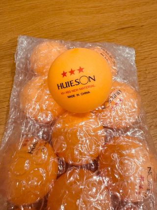 10 Bolas Ping Pong Huieson 3* ABS