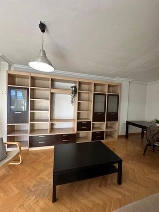 Mueble Librería Modular Salón Madera