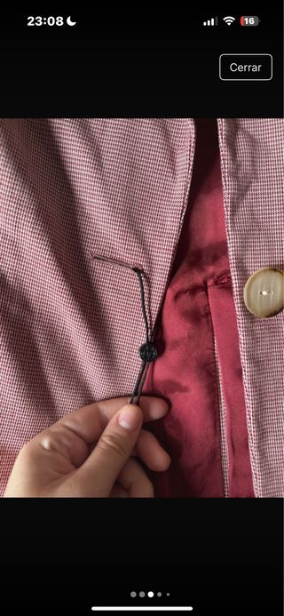 Americana Massimo Dutti rosa