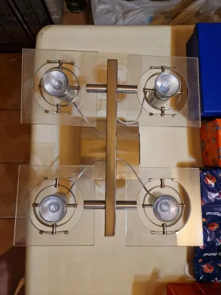 Lámparas de techo LED 2 y 4 focos