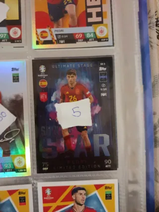 Cartas Fútbol Eurocopa 2024