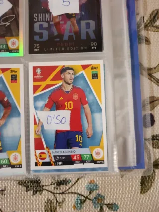 Cartas Fútbol Eurocopa 2024