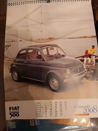Calendario Fiat 500 - Luglio 2008