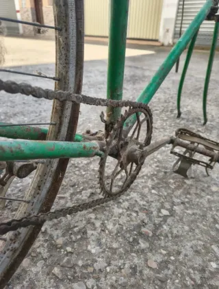 Bicicleta Clásica Verde