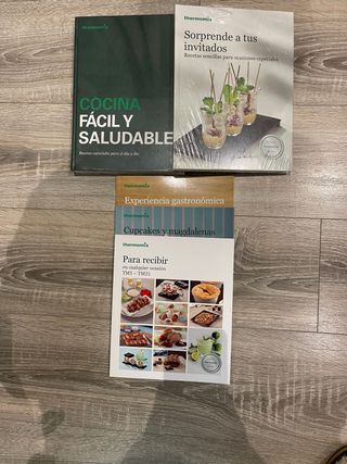 Libros recetas thermomix lote de 5 libros