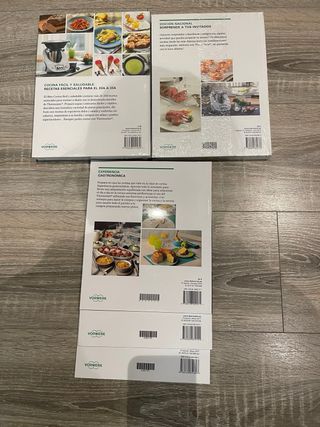 Libros recetas thermomix lote de 5 libros