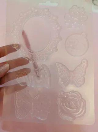 Pack Moldes silicona manualidades varios diseños