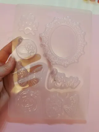 Pack Moldes silicona manualidades varios diseños