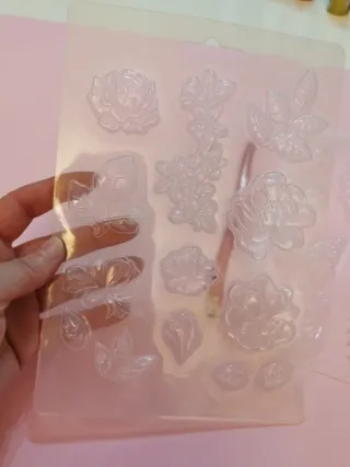 Pack Moldes silicona manualidades varios diseños