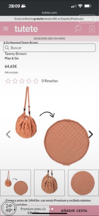 Alfombra de juegos infantil portátil