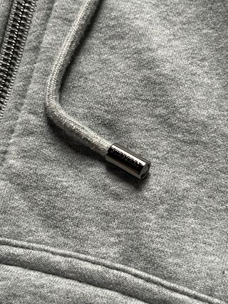 Felpa Burberry Grigia Zip